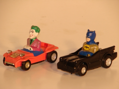 1/43RD SCALE JOKER & BATMAN