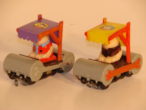 1/43 SCALE FRED FLINTSTONE & BARNEY RUBLE