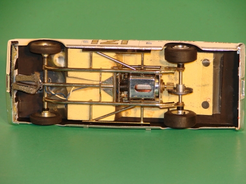 BOTTOM OF THE 1/24TH SCALE 1966 GURNEY FORD GALAXIE