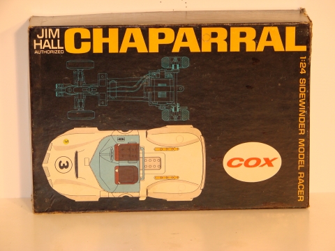 BOX TOP FOR THE 1/24TH SCALE CHAPARRAL 2C