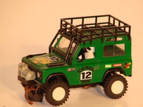 1/43RD SCALE LAND ROVER, 4 WHEEL DRIVE