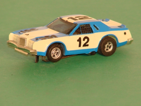 HO SCALE FORD T BIRD STOCK CAR