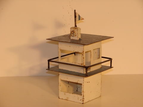 METAL CONTROL TOWER.OLD