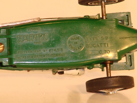 BOTTOM OF THE (DE HAVALLAND) BUGATTI