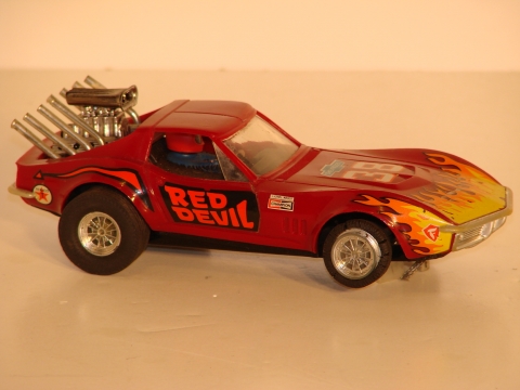 1/32ND SCALE CORVETTE DRAG CAR