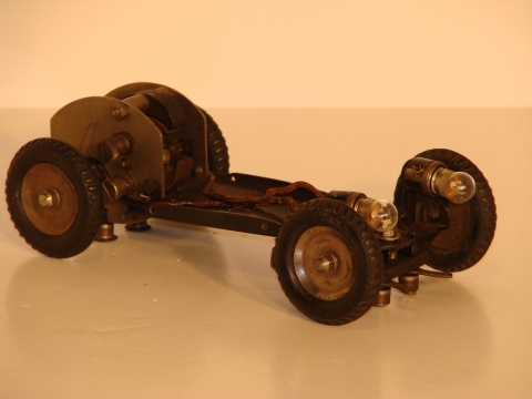 CHASSIS OF THE ALFA ROMEO RAILCAR MADE IN 1934